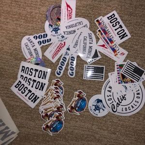 Brandy Melville Stickers, Decals, ALL